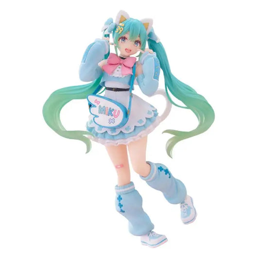 Genuine Original In Stock Taito Fancy Ver Hatsune Miku Fashion Figure Anime Figure Model Collector Figurine Toys for Children