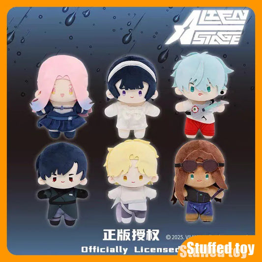 15cm Genuine Nullset Alien Stage Themed Plush Dolls Michi Till Model Ivan Luka Stuffed Toy Alien Stage Stuffed Birthday Gift New