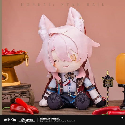Official Plushie Honkai: Star Rail Robin Jiaoqiu Firefly Sunday 35cm Doll Toy Sitting Body Clothes Costume Dress Up Game Cosplay