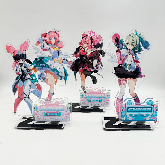 Game Zenless Zone Zero Ye Shun­guang Dialyn Hoshimi Miyabi Anime Acrylic Stand Model Plate Keychain Desk Decor Collection gift